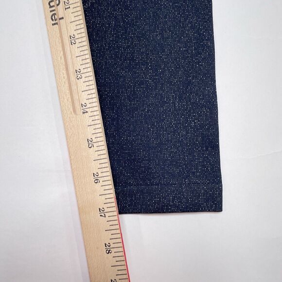 Athleta Twilight 2.0 Tight XS Navy‎ Blue Metallic High Rise Lifestyle Athleisure - Picture 7 of 8